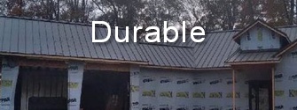 Metal roofs come with a 40 year manufacturer warranty.